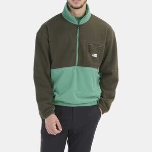 Marmot Men's Retro Rocklin 1/2-Zip Fleece Rosin Green/Clover